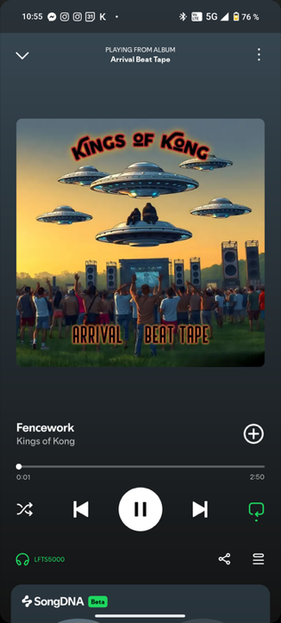 Kings of Kong på Spotify